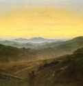 Пейзаж в исполиновых горах, 1830 - 1835 - 72 x 103 см. Холст, масло. Утрачен в 1945.