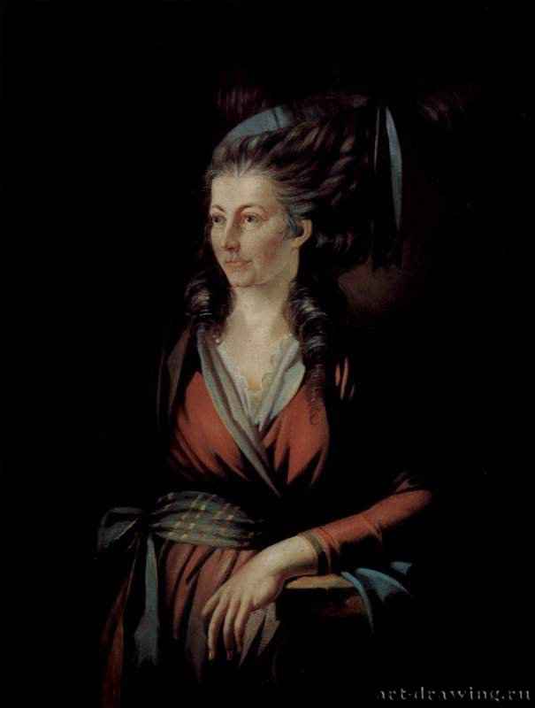 Портрет Марии Гесс. 1778-1779 - 104 x 79 смХолст, маслоРомантизмШвейцария и ВеликобританияЦюрих. Собрание дома Рехбергов