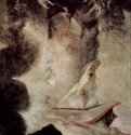 Одиссей перед Сциллой и Харибдой. 1794-1796 - 126 x 101 смХолст, маслоРомантизмШвейцария и ВеликобританияАарау. КунстхаусКартина по поэме Джона Мильтона 'Потерянный Рай'