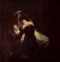 Ромео и Джульетта, лежащая на смертном одре. 1809 - 143 x 112 смХолст, маслоРомантизмШвейцария и ВеликобританияБазель. Частное собраниеИллюстрация к 'Ромео и Джульетте' Шекспира