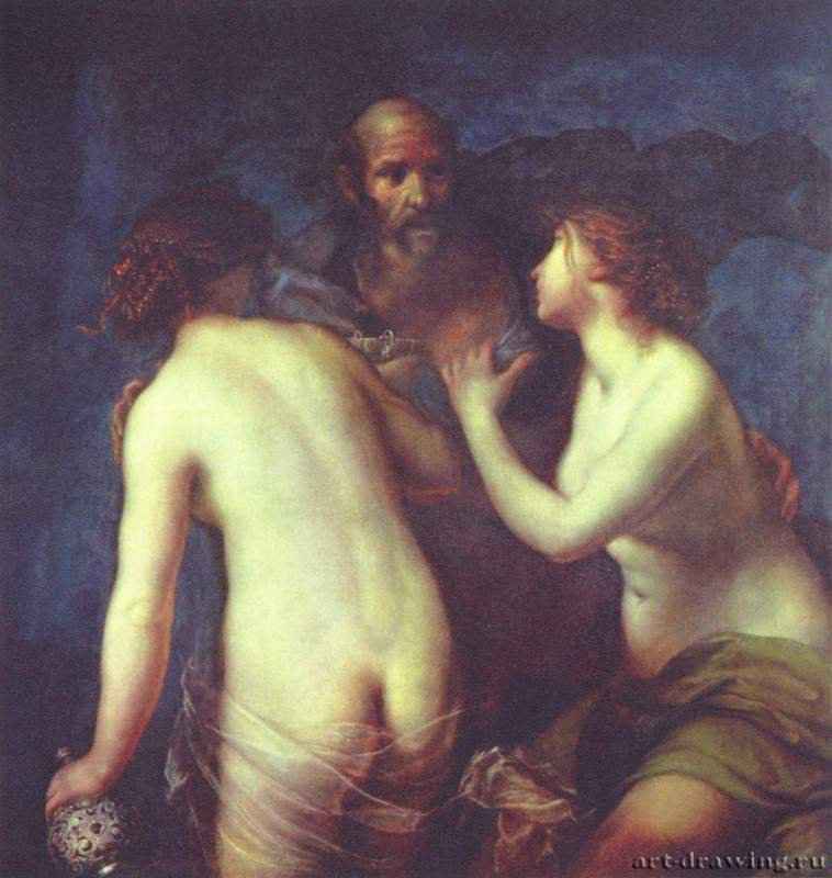 Лот и его дочери. 1640 * - 123 x 120 смХолстБароккоИталияМадрид. Прадо