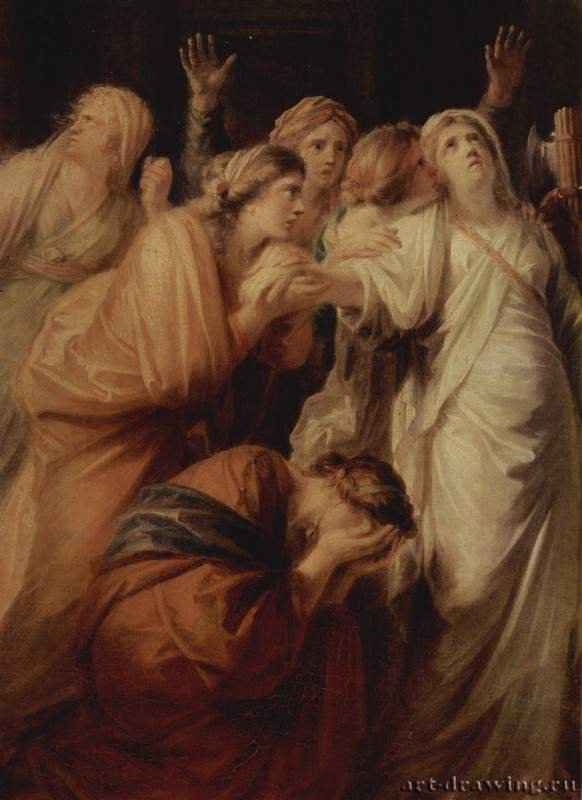 Казнь весталки. Деталь. 1790-1815 - 53,5 x 95,5 смХолст, маслоКлассицизмГерманияСанкт-Петербург. Государственный Эрмитаж