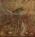 Фреска из Помпей. 1 век до н.э. - Фреска. Античность. Италия. Неаполь. Национальная галерея Каподимонте. Древнеримская роспись, второй помпеянский стиль.