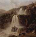 Большие водопады в Тиволи. 1783 - 120 x 170 смХолст, маслоКлассицизмГерманияСанкт-Петербург. Государственный Эрмитаж