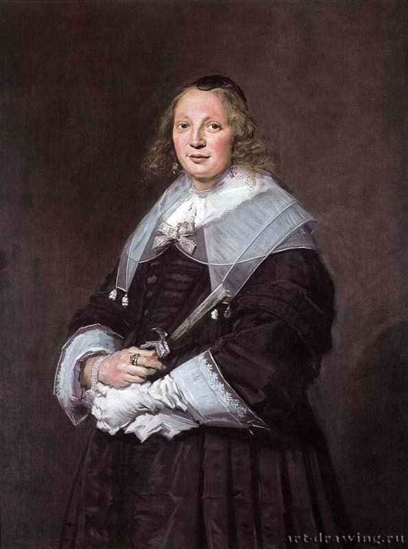 Портрет стоящей женщины. 1643-1645 - Холст, масло 115 x 85,8 Национальная галерея Шотландии Эдинбург