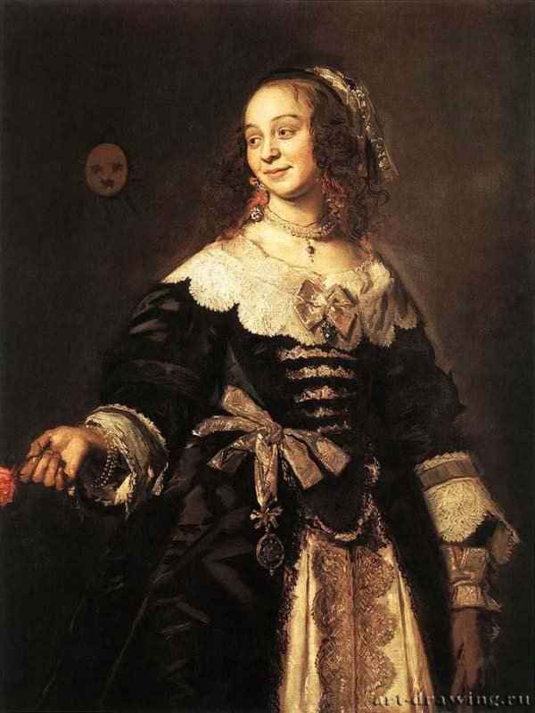 Портрет Изабеллы Койманс. 1650-1652 - Холст, масло 116 x 86 Частное собрание