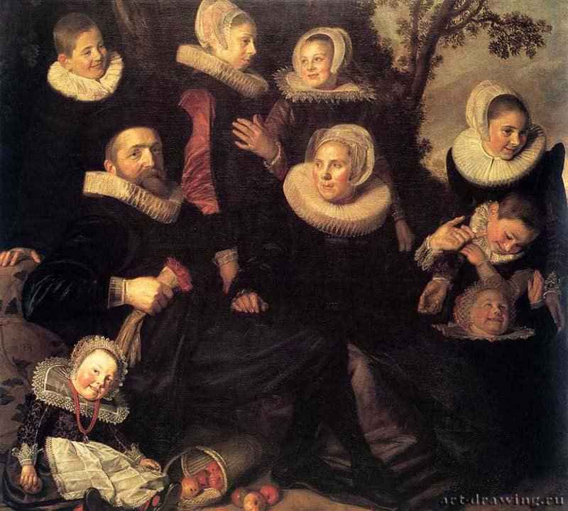 Семейный портрет в пейзаже. 1620 - Холст, масло 151 x 163,6 Частное собрание