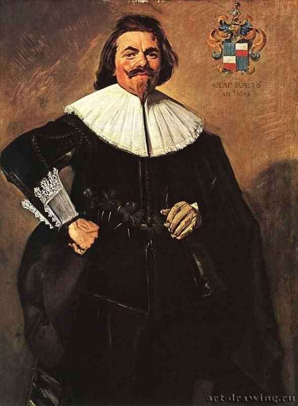 Портрет Тилемана Ростермана. 1634 - 117 x 87 смХолст, маслоБароккоНидерланды (Голландия)Вена. Художественно-исторический музей