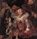 Весёлое общество. 1615 - Холст, масло Музей Метрополитен Нью-Йорк