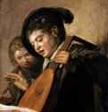 Два музицирующих мальчика. 1625 * - 67 x 52 смХолст, маслоБароккоНидерланды (Голландия)Кассель. Картинная галерея