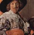Стрелковая корпорация полковника Рейнира Рела. Фрагмент. Голова стрелка. 1633-1637 - Холст, маслоБароккоНидерланды (Голландия)Амстердам. Рейксмузеум
