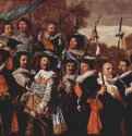 Групповой портрет членов гарлемской стрелковой гильдии св. Георга. 1639 - 218 x 421 смХолст, маслоБароккоНидерланды (Голландия)Харлем. Музей Франса Халса