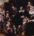 Семейный портрет. 1645 * - 148,5 x 251 смХолст, маслоБароккоНидерланды (Голландия)Лондон. Национальная галерея