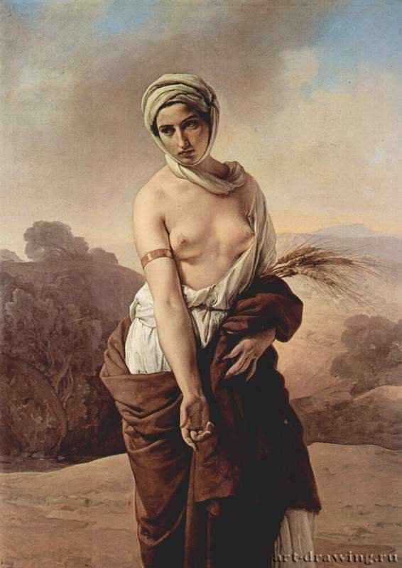 Руфь. 1835 - 139 x 101 смХолст, маслоРомантизмИталияБолонья. Городское собрание