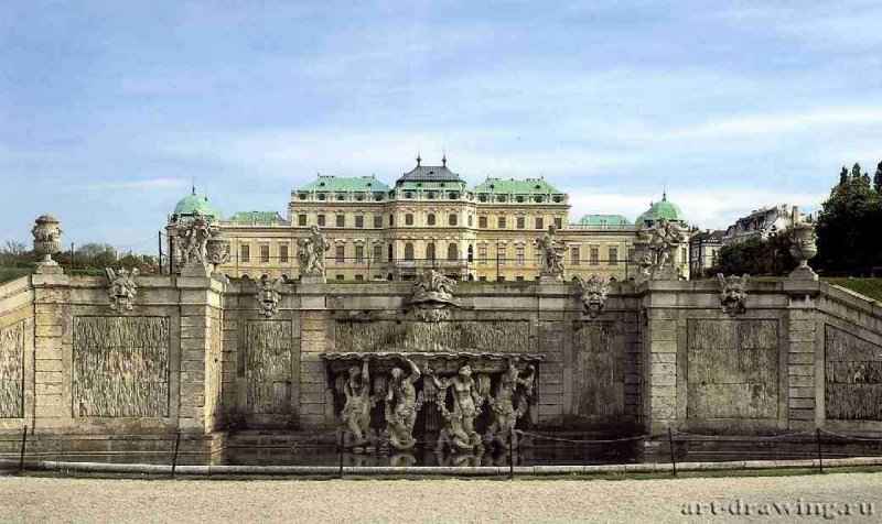 Верхний Бельведер, 1721-1723 - Вена. Австрия.