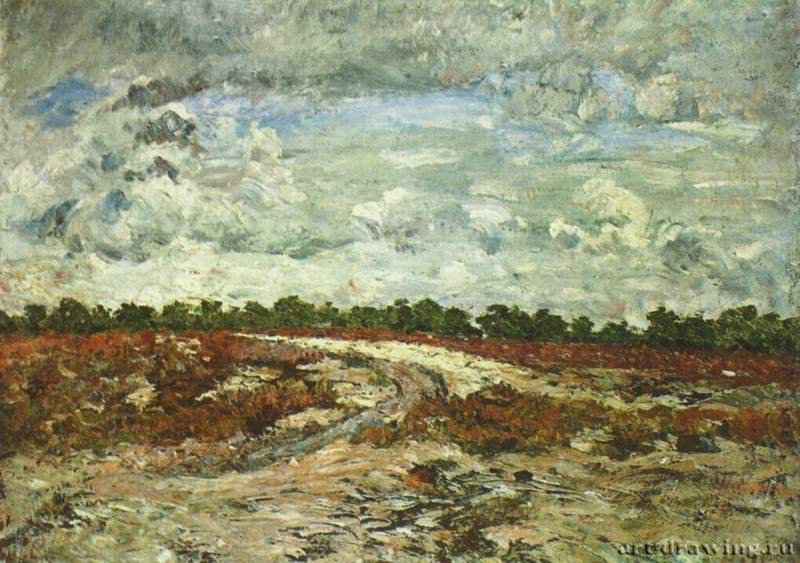 Пустошь. 1876 - 54 x 73 смХолстИмпрессионизмШвецияСтокгольм. Национальный музей