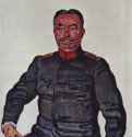 Портрет генерала Ульриха Вилле. 1916 - 111 x 88 смХолстСимволизмШвейцарияБерн. Художественный музей