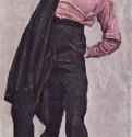 Молодой борец за свободу. 1908 - 211 x 91 смХолстСимволизмШвейцарияМюнхен. Новая пинакотека
