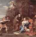 Картина на сюжет "Бури" Шекспира. Просперо и Миранда. 1728 * - 80 x 101,5 смХолст, маслоРококоВеликобританияУэйкфилд. Собрание Осволд