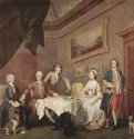 Семейство Строуд. 1738 * - 87 x 92 смХолст, маслоРококоВеликобританияЛондон. Галерея Тейт