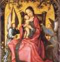 Ангелы коронуют Марию. 1502 * - 64 x 50 смДеревоВысокая готикаГерманияНюрнберг. Национальный музей Германии