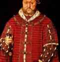 Портрет Генриха VIII. 1542 - 219 x 66 смДерево, масло и темпераВозрождениеГермания и ВеликобританияГовард-касл (Йоркшир). Говард-касл