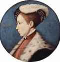 Портрет Эдуарда VI в шестилетнем возрасте. 1543 - Диаметр 32 смДерево, темпераВозрождениеГермания и ВеликобританияНью-Йорк. Музей Метрополитен