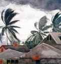 Ураган, Багамы, 1898 - 1899 г. - Акварель; 36,8 x 53,3 см. Нью-Йорк. Метрополитен. США.