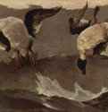 Двойное попадание. 1909 - 71,5 x 123 смХолст, маслоРеализмСШАВашингтон. Национальная картинная галерея