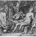 Аллегория четырех стихий. 1625 - Перо, отмывка, подсветка белым, на бумаге 200 x 277 мм Центральный музей Утрехт