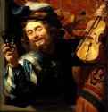Весёлый скрипач. 1623 - Холст, масло 108 x 89 Риксмузеум Амстердам