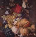 Плоды, цветы и насекомые. 1735 - 81 x 61 смДеревоБароккоНидерланды (Голландия)Мюнхен. Старая пинакотека