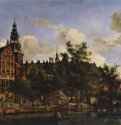Ауде-Зейдс-Ворбургвал в Амстердаме. Вторая половина 17 века - 42 x 53 смДеревоБароккоНидерланды (Голландия)Гаага. Маурицхейс