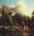 Канал в Амстердаме. Вторая половина 17 века - 36 x 45 смХолстБароккоНидерланды (Голландия)Париж. Лувр