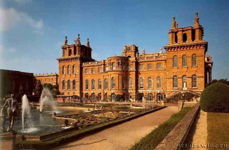 Бленхейм. Галерея. 1705 - 1724 - Оксфордшир. Великобритания.