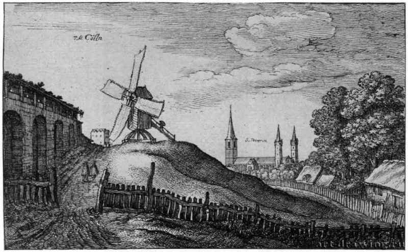 Кёльн. 1643 - 77 х 126 мм. Офорт и гравюра сухой иглой. Кёльн. Собрание Гюнтера Лейстена. Чехия.