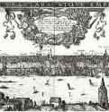 Кёльн, большой вид города. 1632-1636 - 1160 х 235 мм. Резцовая гравюра на меди. Кёльн. Собрание Гюнтера Лейстена. Чехия.