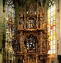 Алтарь Богородицы. 1613-1616 - Неокрашенное липовое дерево. Юберлингер. Церковь св. Николая. Германия.