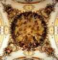 Церковь бенедиктинского аббатства. Фреска свода. 1757-1764 - Оттобойрен Австрия