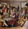 Семейство Реми. 1776 - 200 x 276 смХолстРококоГерманияНюрнберг. Национальный музей Германии