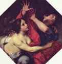 Иосиф и жена Потифара. 1680 * - 99 x 99 смХолстБароккоИталияДрезден. Картинная галерея