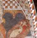 Фрески Нижней церкви Сан Франческо в Ассизи, сцена: Сон Иннокентия III. 1260 - Ассизи. Сан Франческо, нижняя церковь.