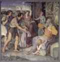 Цикл фресок в Каза Бартольди (Рим). Иаков оплакивает Иосифа. 1816-1817 - ФрескаРомантизм, назарейцыГерманияБерлин. Старая Национальная галерея
