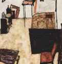 Спальня Шиле в Нойленгбахе 1911 - 40 x 31,7 смДерево, маслоЭкспрессионизмАвстрияВена. Музей истории города