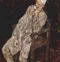 Портрет Иоганна Хармса 1916 - 140 x 110,5 смХолст, маслоЭкспрессионизмАвстрияНью-Йорк. Музей Гуггенхайма