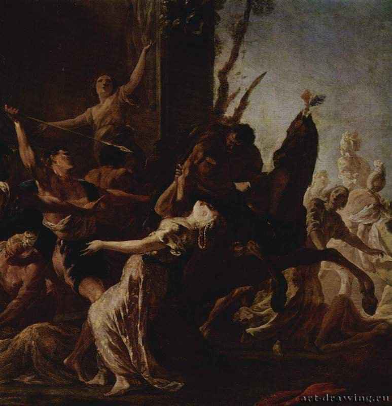 Похищение сабинянок. Фрагмент. 1640 * - Холст, маслоБароккоГерманияСанкт-Петербург. Государственный Эрмитаж