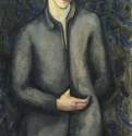 Портрет Эдгара, 1914 г. - Холст, масло; 120 х 59 см. Собрание семьи художника. Россия.