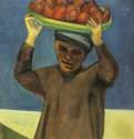 Мальчик с грушами, 1930 г. - Холст, масло; 99 х 70 см. Собрание семьи художника. Россия.