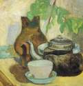 Натюрморт с чайником, 1944 г. - Холст, масло; 40 х 50 см. Собрание семьи художника. Россия.