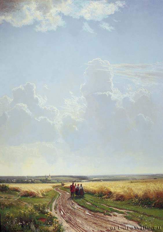 Полдень. В окрестностях Москвы. 1869 - 111.2 х 80,4